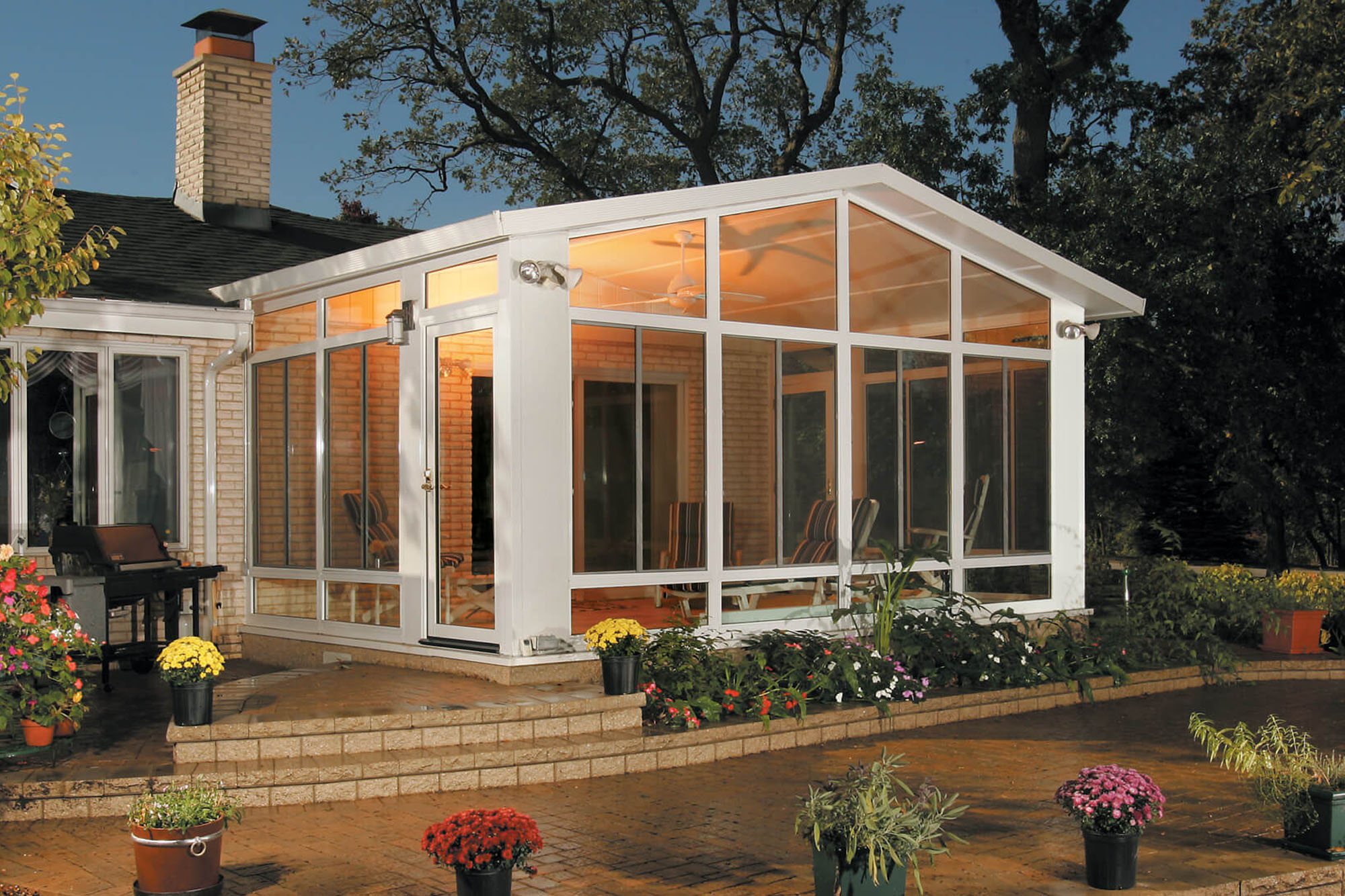 Beautiful home with outdoor living space