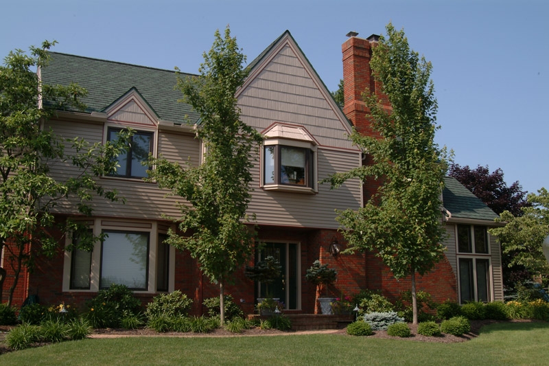 gorgeous home featuring metal shake siding in Omaha