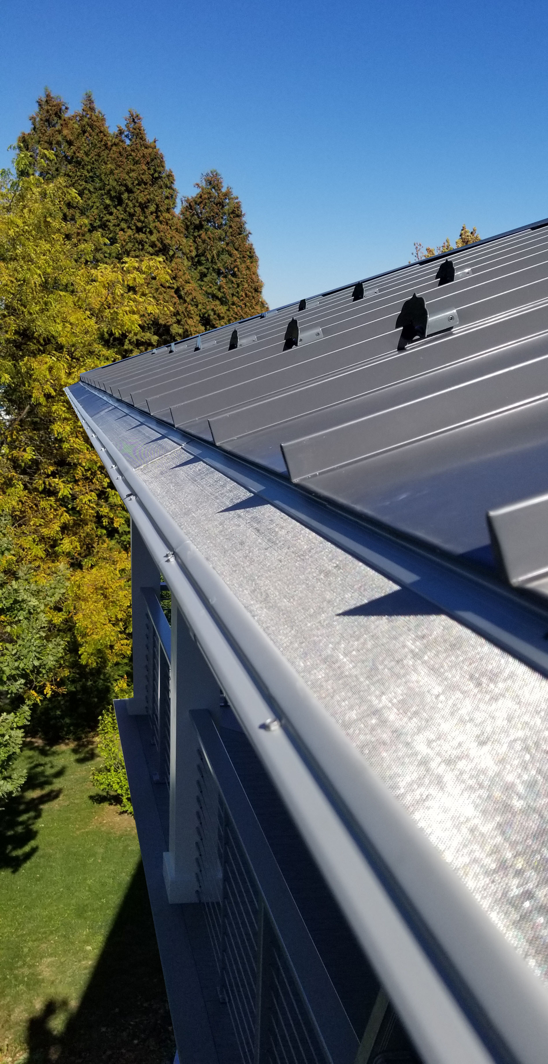 IceBreaker on Standing Seam Steel Roof