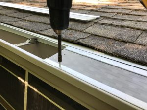 Gutter guards are installed near Grand Island, NE.