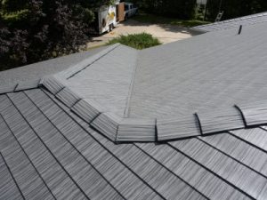 A steel roof installed by ABC Seamless of Nebraska