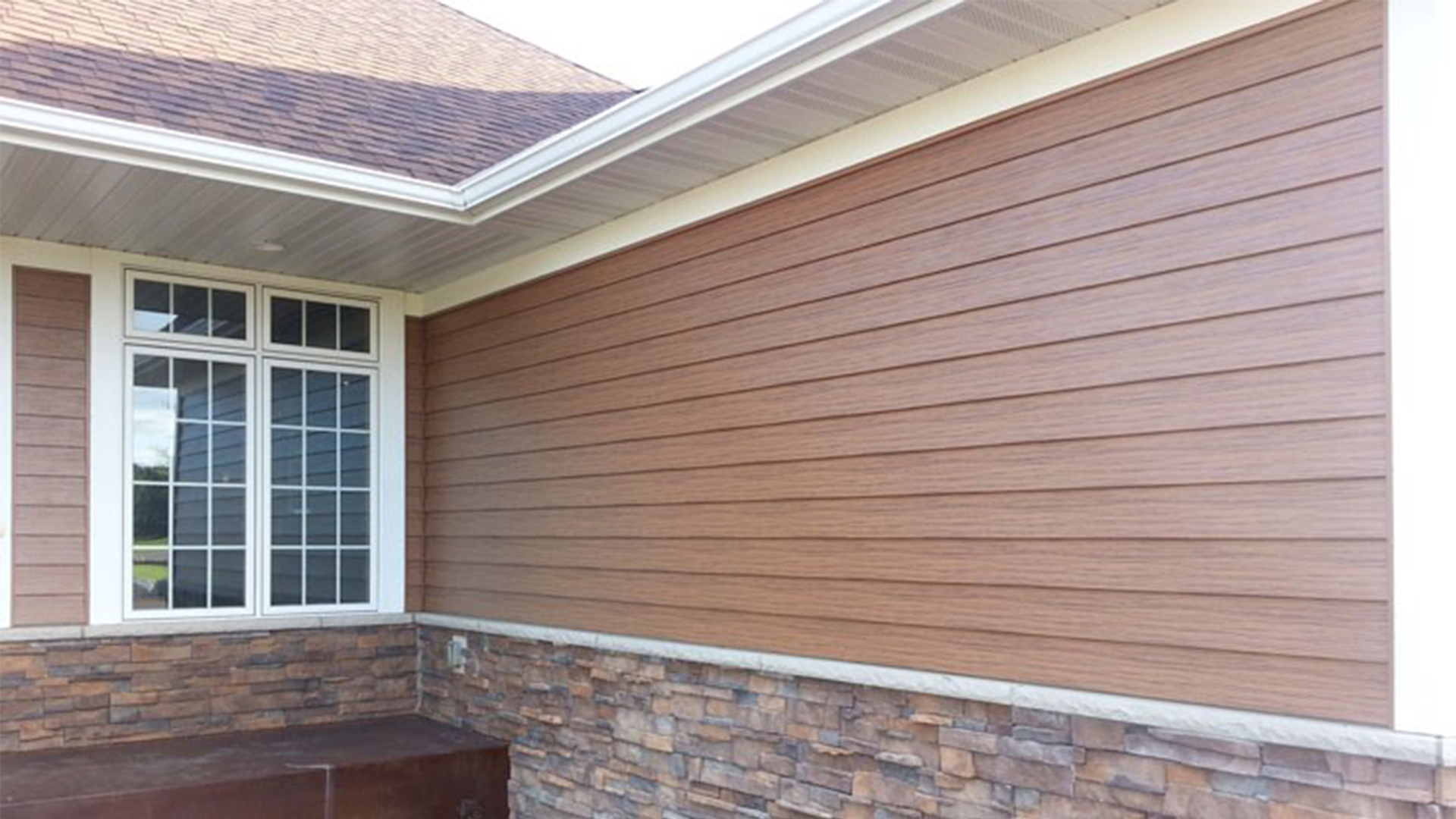 ABC's seamless siding, shown here, makes it the top siding contactor in Lincoln.