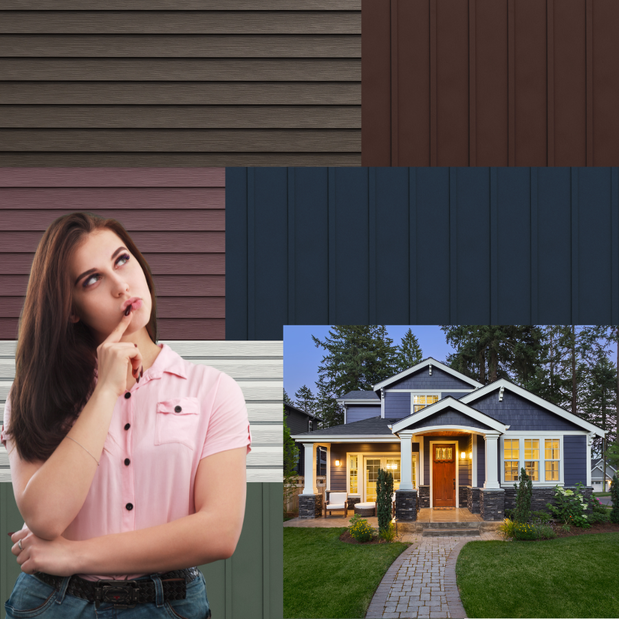 Siding color choices