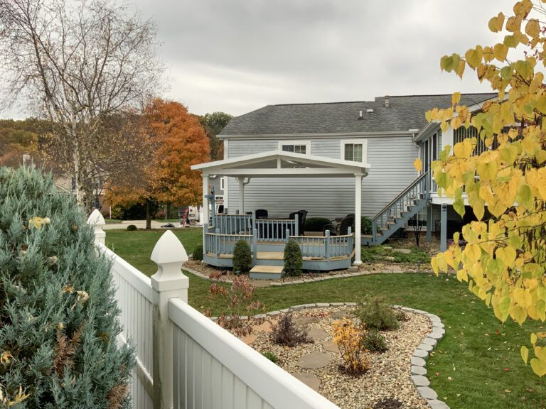 free standing patio cover by patio enclosures omaha company