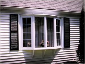 Bay window on a Grand Island, NE, home
